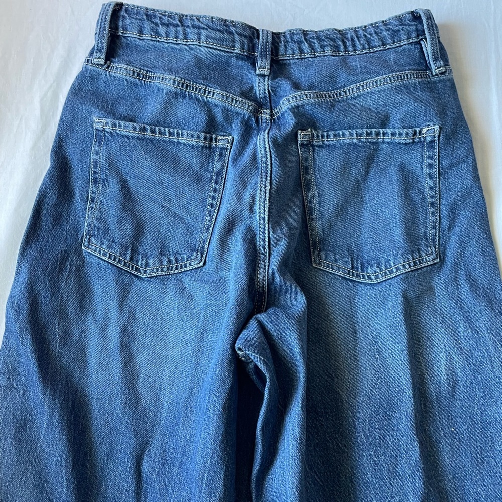 H&M Wide Leg Blue Jeans